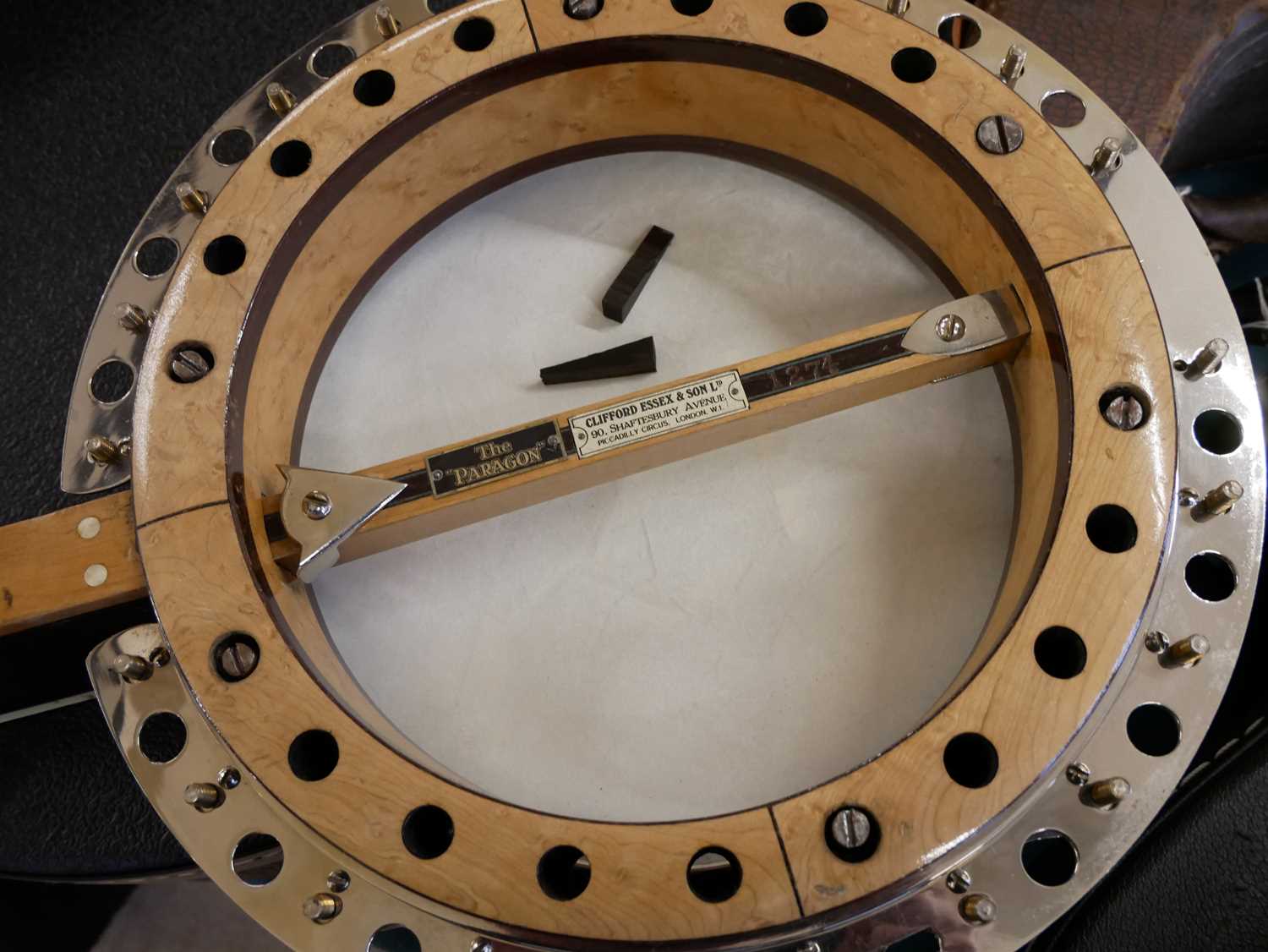 Clifford Essex paragon tenor banjo, - Image 21 of 22