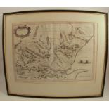 An Antique map of Sutherland, 15ins x 21ins