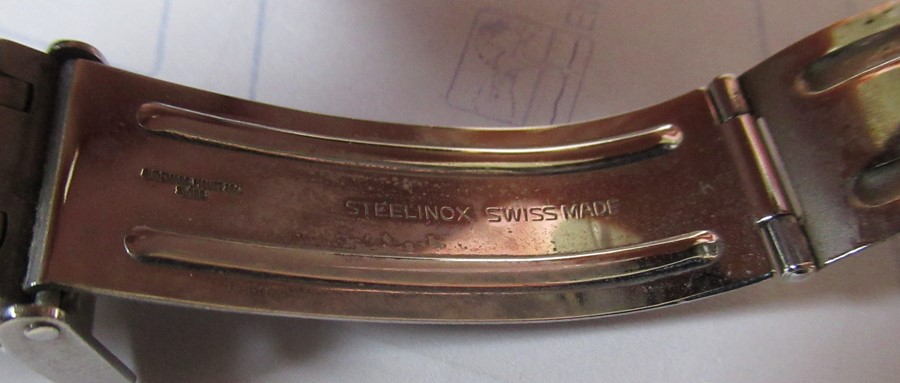 Audemars Piguet, Royal Oak, a gentleman's stainless steel bracelet quartz watch, with date, case - Image 5 of 7