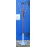 A modern hat and coat stand