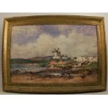 William Ewart Lockhart, watercolour, windmills at Palma 1876, 14.5ins x 22ins