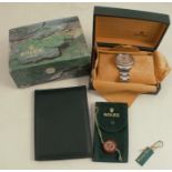 Rolex Oyster Perpetual Date, Yacht-Master, a gentleman's stainless bracelet watch, with date