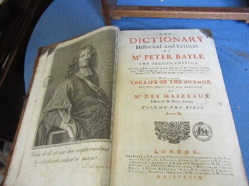 Dictionary Historical and Critical of Peter Bayle, second edition, revised, corrected and enlarged - Image 10 of 12