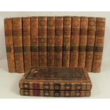 The Decline and Fall of the Roman Empire by Gibbons, complete set of 12 volumes, 1807, together with