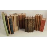 A collection of books relating to the history of art and travel, including the Life and Times of Sir