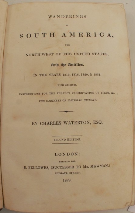 Wanderings in South Africa, by Charles Waterton, second edition, 1828