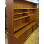 A 20th century Danish teak room divider