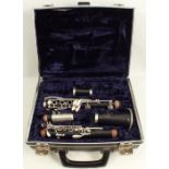 An Amati Kraslice clarinet, cased