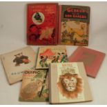 Collection of French illustrated books, to include La Roi du Rome, illustrations de Carl Egle, Betes