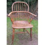 A 19th century Windsor chair