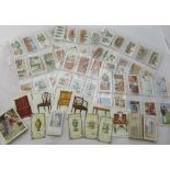 A collection of cigarette cards, to include Will's Old Furniture, 2nd series, B.D.V Cigarettes Model