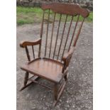 A rocking chair