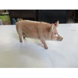 A boxed Royal Doulton model of a pig