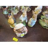 4 Beswick Beatrix Potter figures