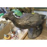 Pheasant model, height 13.5ins