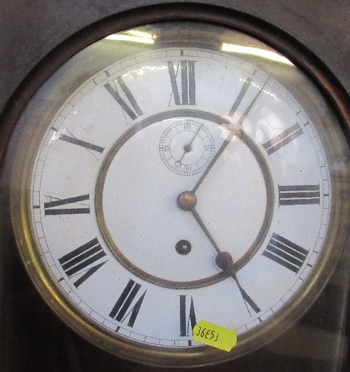 A Vienna style wall clock, height 46ins - Image 2 of 2