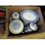 A box of Denby china