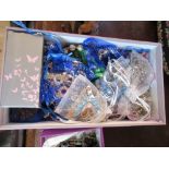 A box of costume jewellery