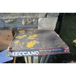 A boxed Meccano set