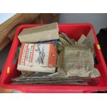 A quantity of World War 2 RAF ephemera, relating to Ernest Arthur Carter, later known as David