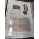 World War 1 and World War 2, RAF, Lawson family group, British War Medal and Trio, badges, woven