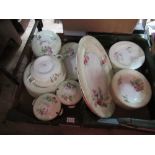 Two boxes of Royal Worcester dinnerware