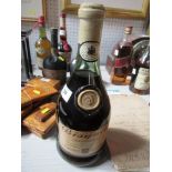 A bottle of Bisquil Dubouche Fine Champagne VSOP Cognac