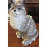 A Beswick fireside model, of a cat, height 8.5ins