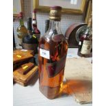 A bottle of Johnnie Walker Red Label Old Scotch Whisky