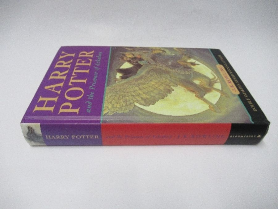 Harry Potter and the Prisoner of Azkaban, J K Rowling, hard back, published Bloomsbury 1999, - Image 2 of 5