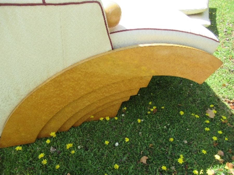 An Art Deco style chaise, "Marilyn" sofa ("Mitzi"), designed by Hans Hollein, for Poltronova 1981, - Image 5 of 9