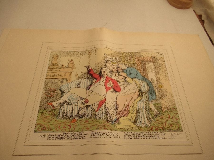 JAMES GILLRAY, Limited edition prints, caricatures published in the Sunday Times 1969, Wife or No - Image 4 of 9