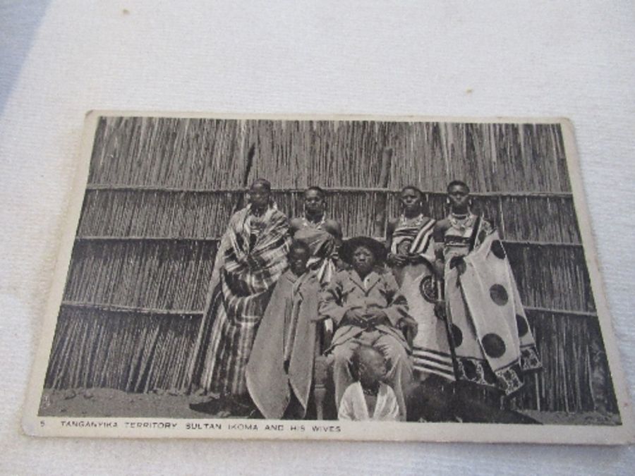 A tribal spear, together with Fighting the Matabele, by J Chalmers, and a postcard of a tribesman - Image 8 of 14
