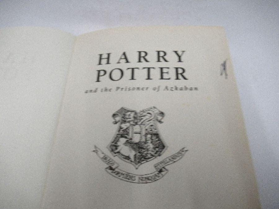 Harry Potter and the Prisoner of Azkaban, J K Rowling, hard back, published Bloomsbury 1999, - Image 4 of 5