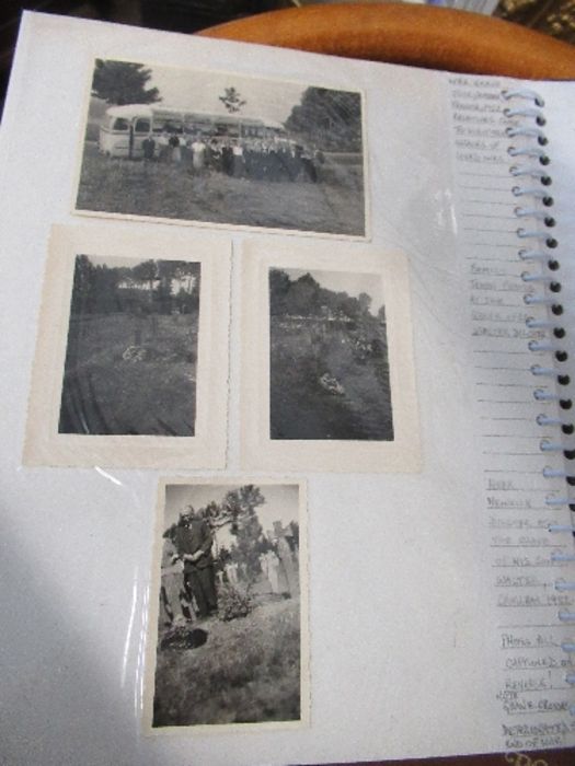 An album containing a World War II ephemera relating to Lt Walter Dilcher, Luftwaffe Battle of - Image 9 of 9