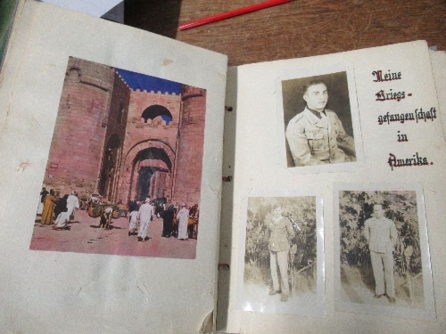 World War II, Afrika 1942 - 1943, a personal scrap book to include photographs, cuttings and - Image 5 of 6