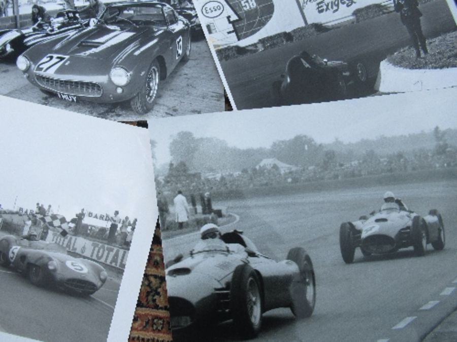 A quantity of motor racing photographs to include Lister, Lightweight E Type, C Type and other - Image 2 of 2