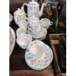 A collection of Minton Haddon Hall pattern china