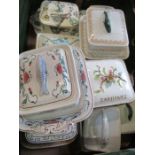 A box of sardine dishes