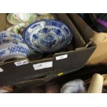 3 Boxes of china and ornaments