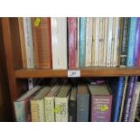 6 shelves of books