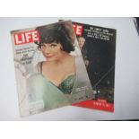 A copy of LIFE magazine, June 21 1963, with Shirley MacLaine as Irma la Douce on the cover,