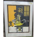 Graham Sutherland, limited edition lithograph, Tour de Oiseaux, 26ins x 19.5ins (D)