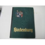 Hindenburg, published 1934 by Sturm Zigaretten Fabrik GmbH, Dresden .21, book in German language