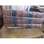 The Gardeners and Botanists Dictionary, Philip Miller, three volumes of four, unbound, published,