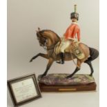 A Royal Worcester limited edition model, Prince Eugene de Beauharnais, from the Famous Military