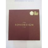 A Royal Mint Five-Sovereign piece 2016, uncirculated gold coin