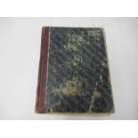 World War 1, Grenade Bombardier's course notebook, belonging to Sergeant E J Basset, 32nd