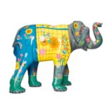 The Gardener An elephant dressed as a gardener H1600mm x L2150mm x W800mm, weight 40kg Artist: