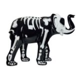 It's What's Inside That Counts A skeleton elephant H1600mm x L2150mm x W800mm, weight 40kg Artist: